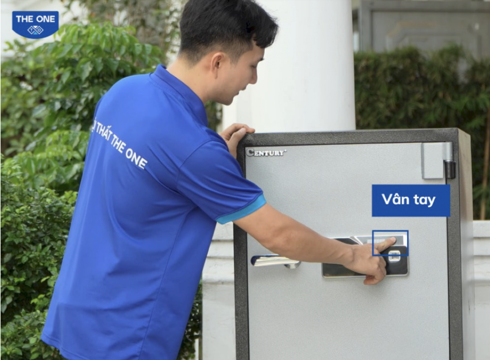 Cách sử dụng két sắt điện tử khóa vân tay